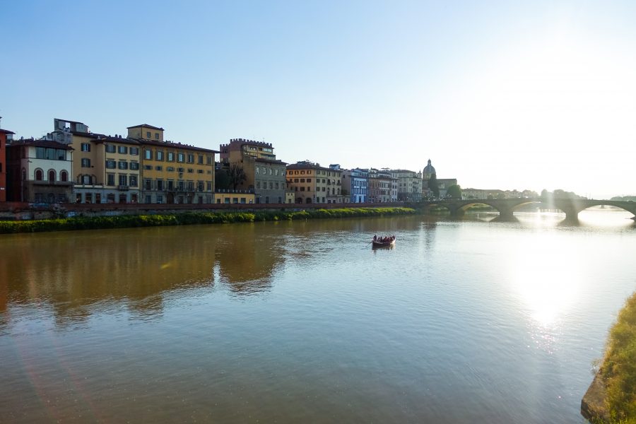 Alyssa Campanella The A List blog Florence Italy Arno River