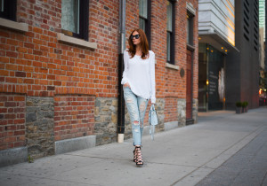 Joie Qiunn Sandals Nordstrom Express Jeans Vince Sweater Illesteva Sunglasses Rebecca Minkoff Mini MAB