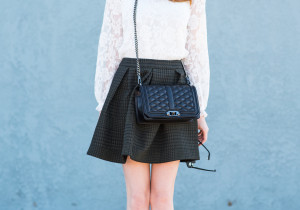 Alyssa Campanella The A List blog Miss USA Chicwish Rose Obsession Holiday Outfit Rebecca Minkoff Love Crossbody