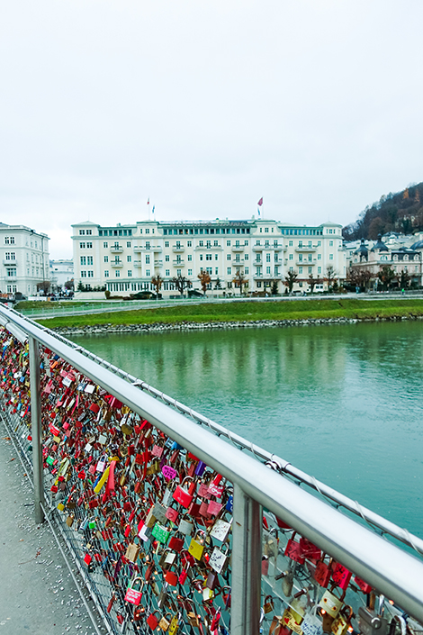 Miss USA 2011 Alyssa Campanella of The A List blog visits the Hotel Sacher Salzburg in Austria