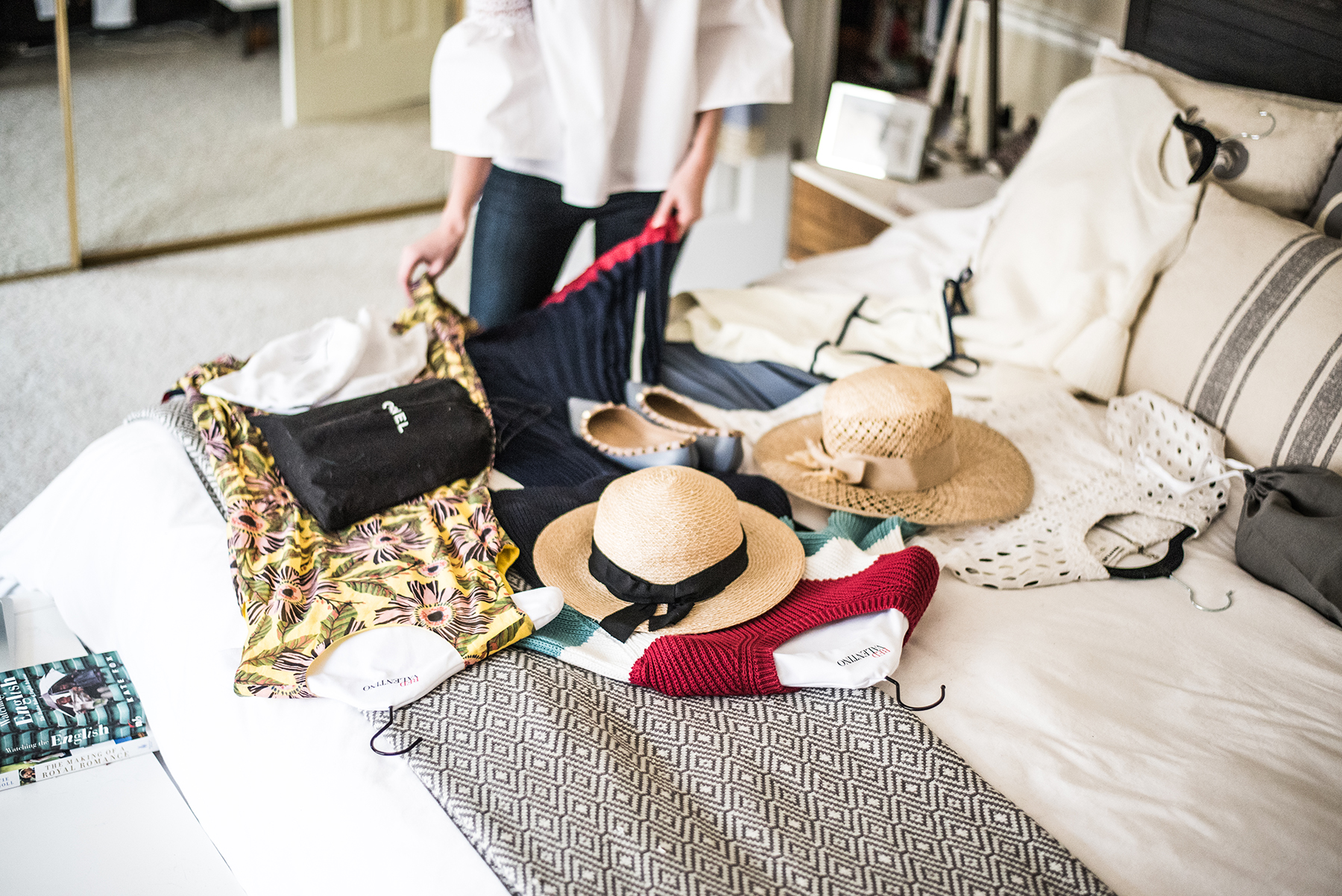 Miss USA 2011 Alyssa Campanella of The A List blog packing for birthday trip to Napa