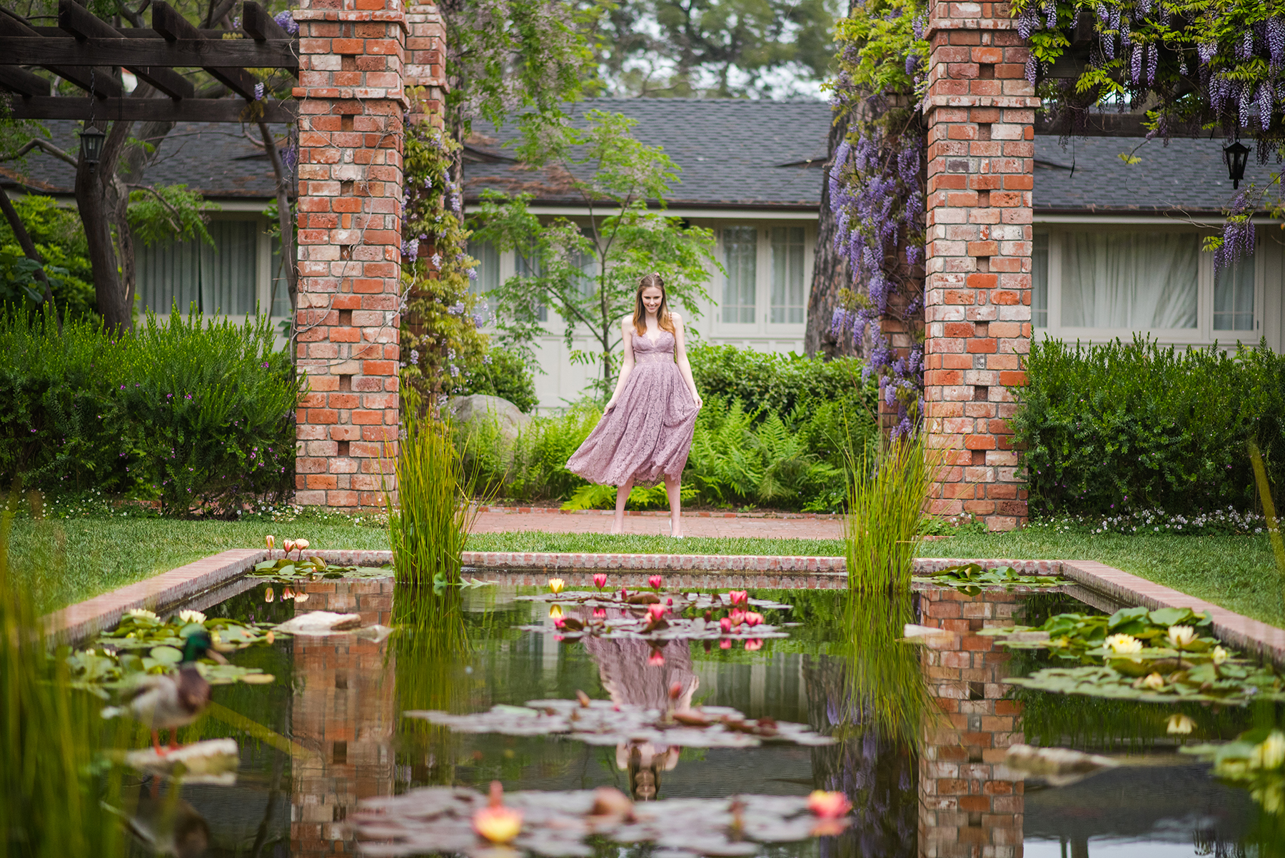 Miss USA 2011 Alyssa Campanella of The A List blog talks about spring wedding dresses wearing ASOS