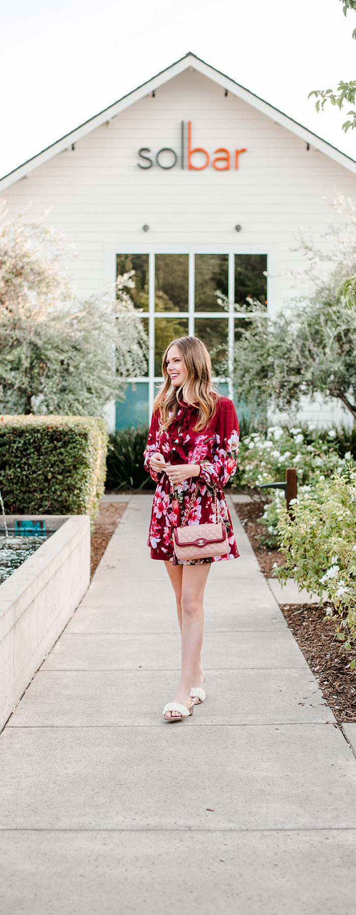 Alyssa Campanella of The A List blog visits Solbar at Solage Calistoga with Visit Napa Valley