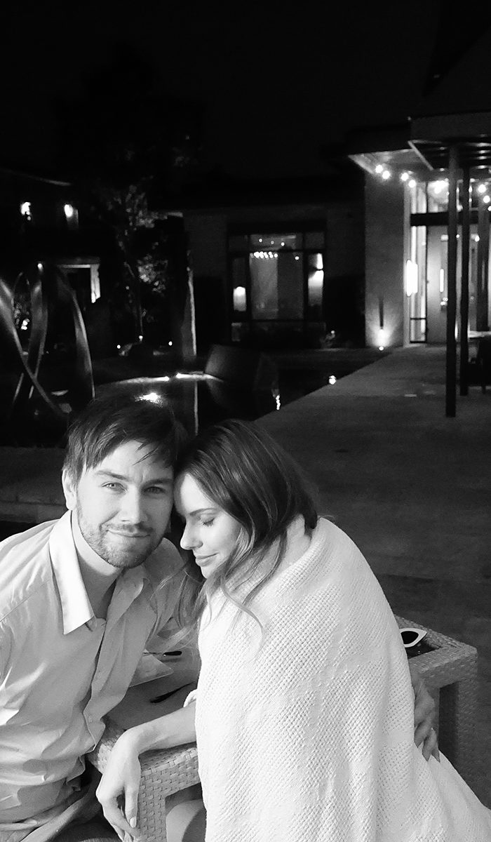 Torrance Coombs and Alyssa Campanella of The A List blog visits Bardessono with Visit Napa Valley