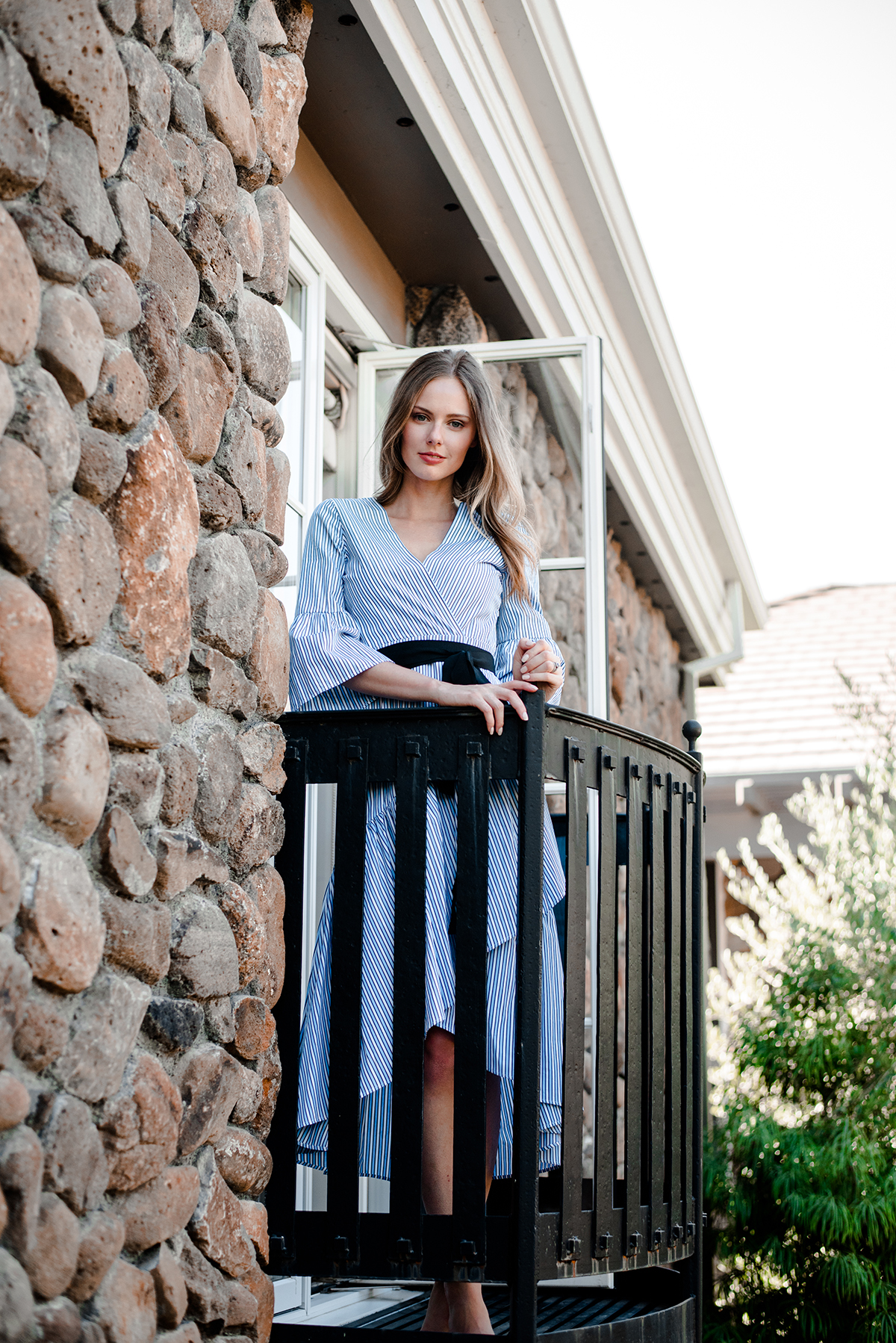 Alyssa Campanella of The A List blog shares her Napa Valley Lookbook in MDS Stripes