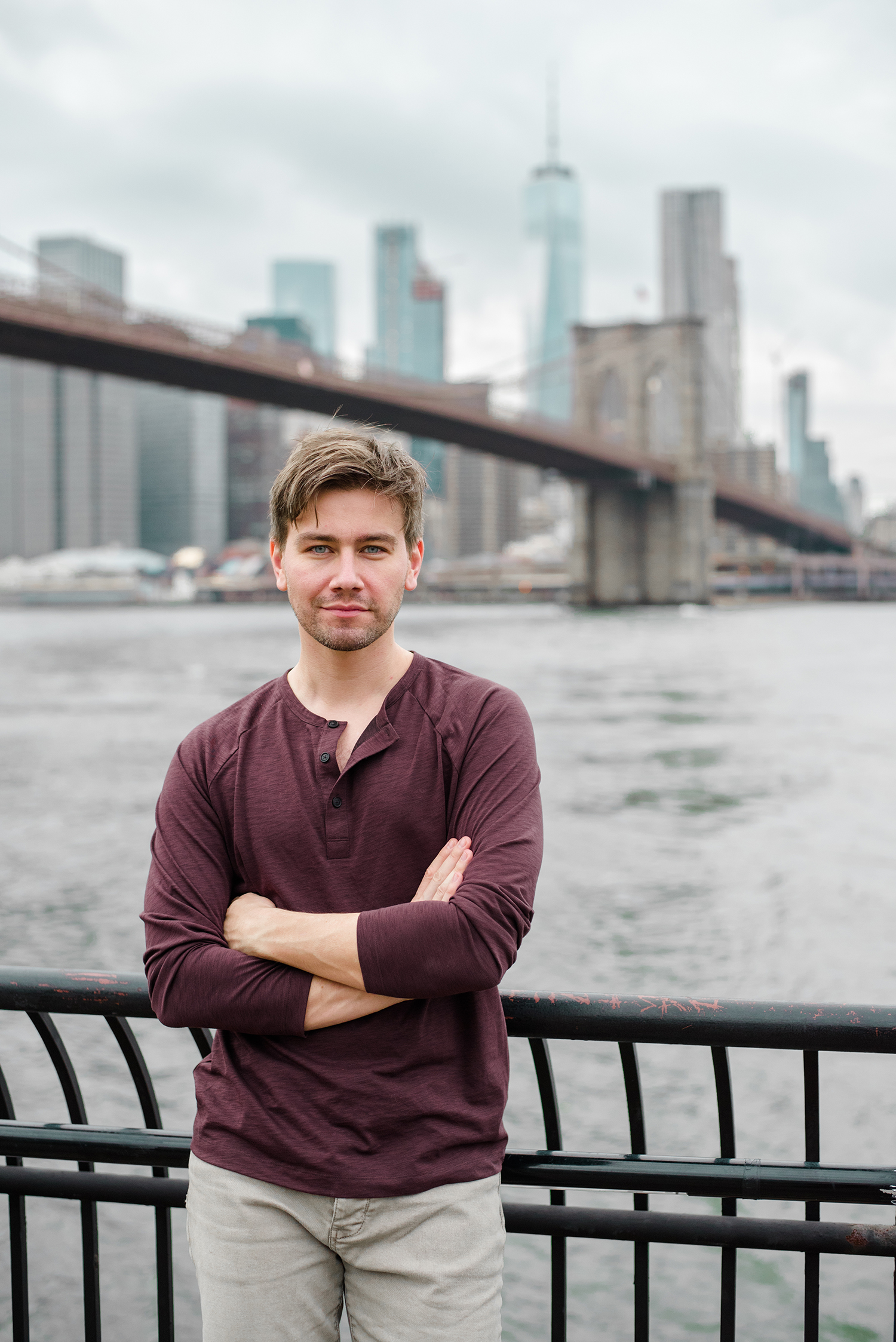 Torrance Coombs joins wife Alyssa Campanella of The A List blog for autumn in New York