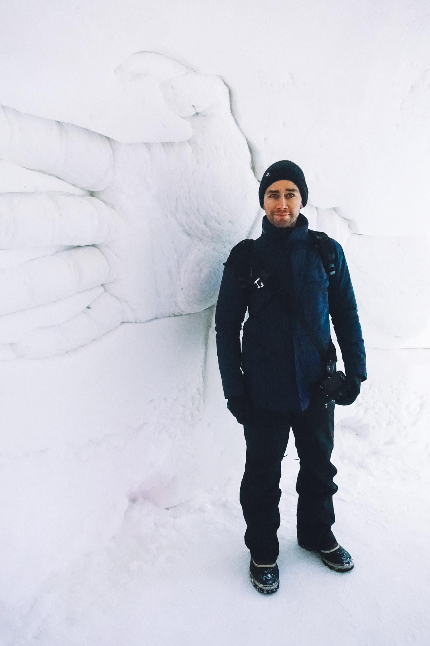 Torrance Coombs and Alyssa Campanella of The A List blog visits the Game of Thrones ice hotel in Finland