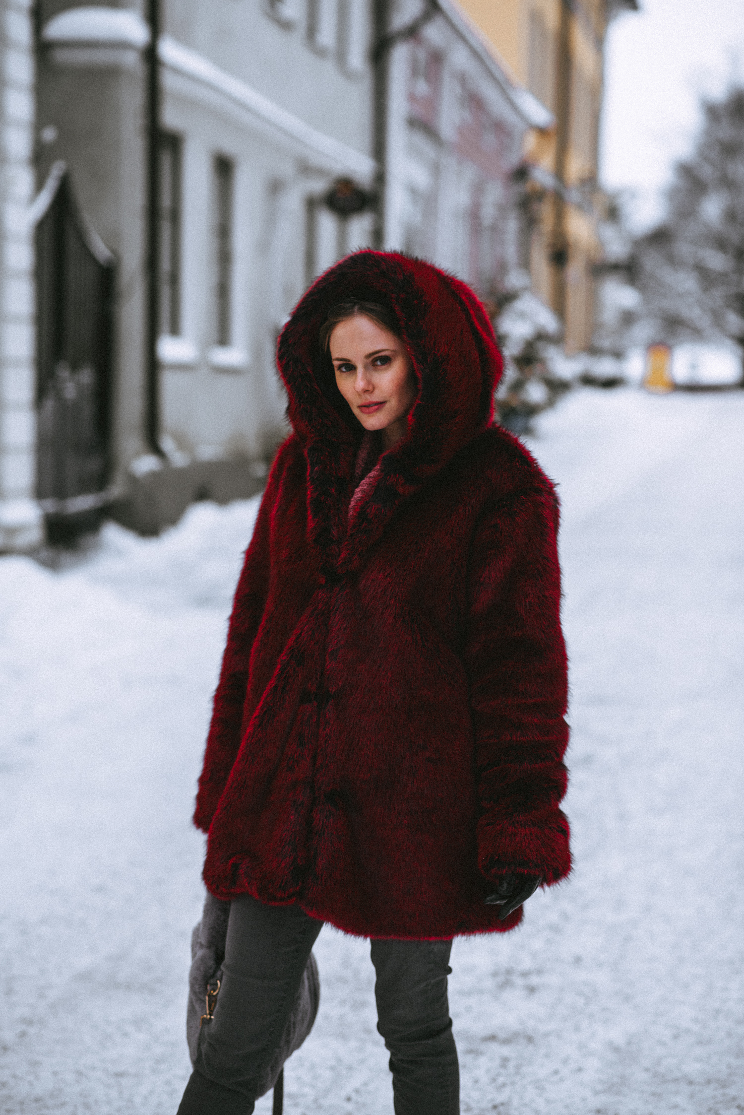 lpa faux fur coat 84