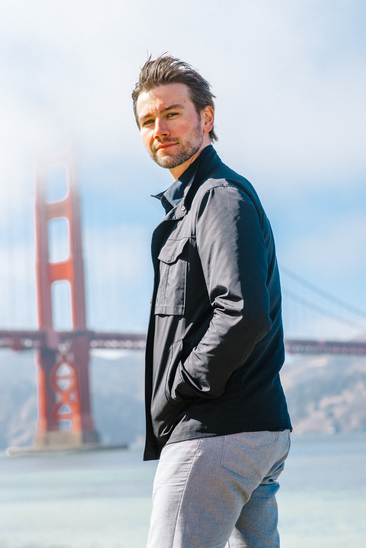 Torrance Coombs joins Alyssa Campanella of The A List in San Francisco