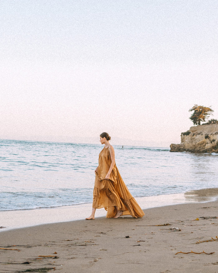 Alyssa Campanella of The A List blog shares her perfect beach vacation dresses from Cayman Islands wearing Kalita Brigitte dress