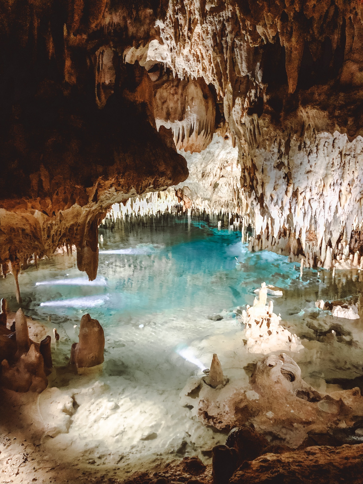 Alyssa Campanella of The A List blog visits Cayman Islands and explores Cayman Crystal Caves