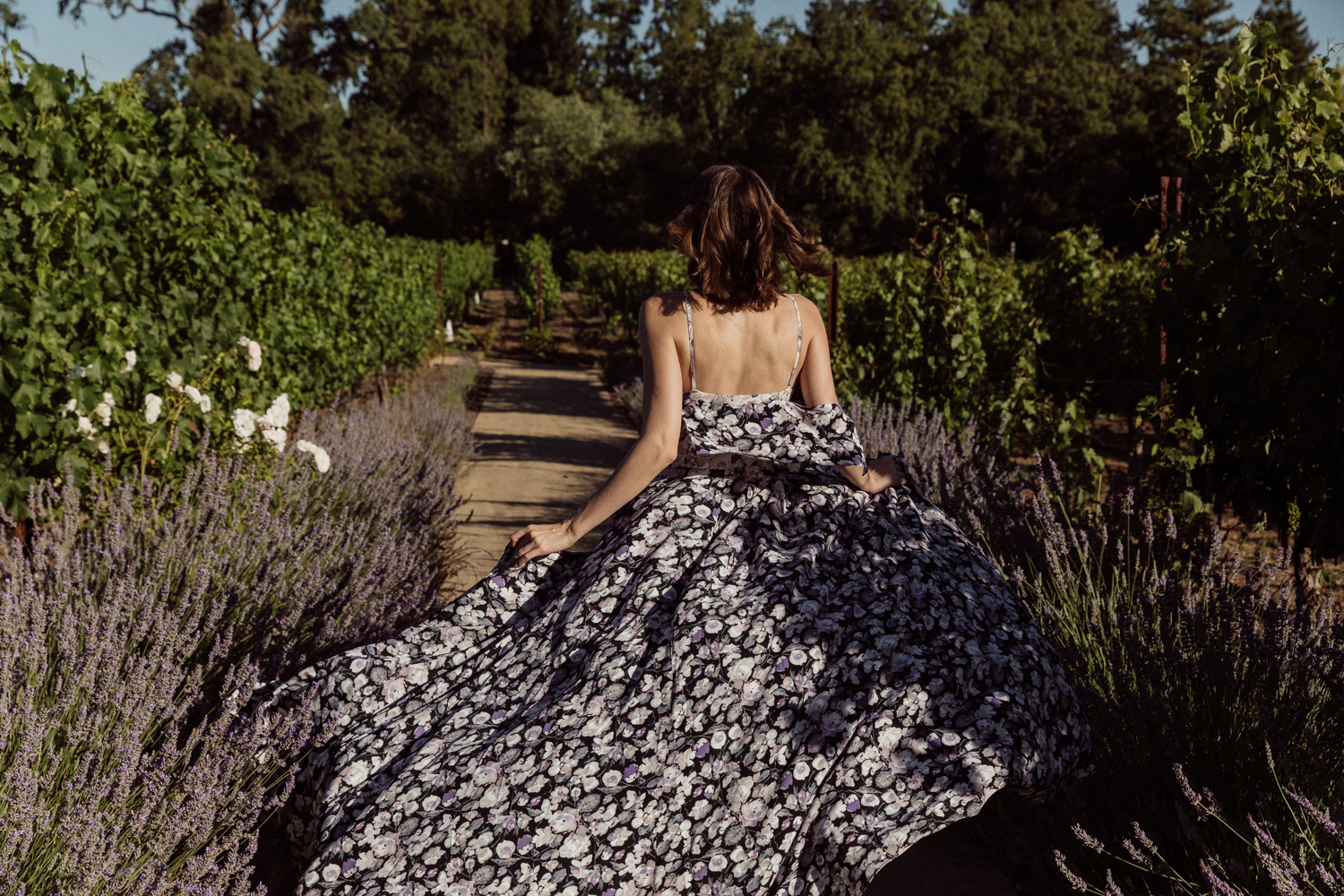 Alyssa Campanella of The A List blog enjoys a wine and design visit with Serena & Lily and Visit Napa Valley