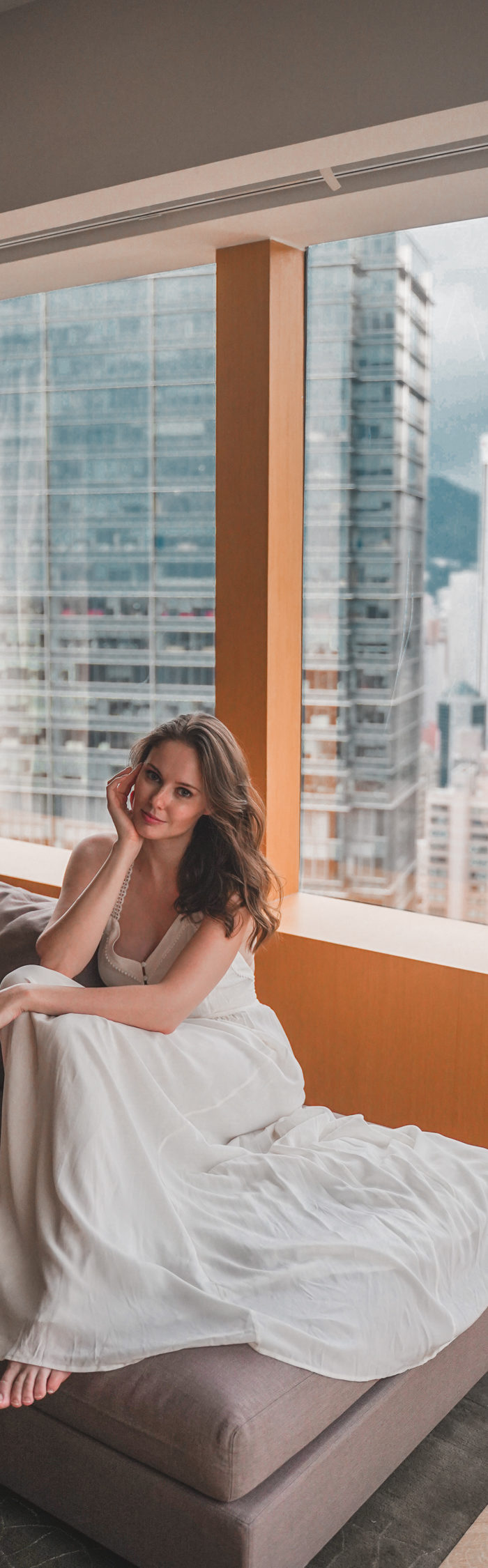 Miss USA 2011 Alyssa Campanella of The A List blog visits The Upper House in Hong Kong